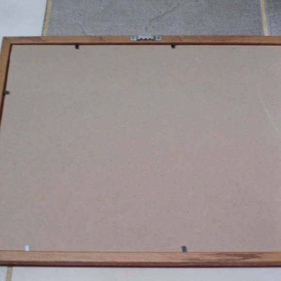 Pony in Bluebonnets print 11"x14" in wood frame! - Picture 4 of 4